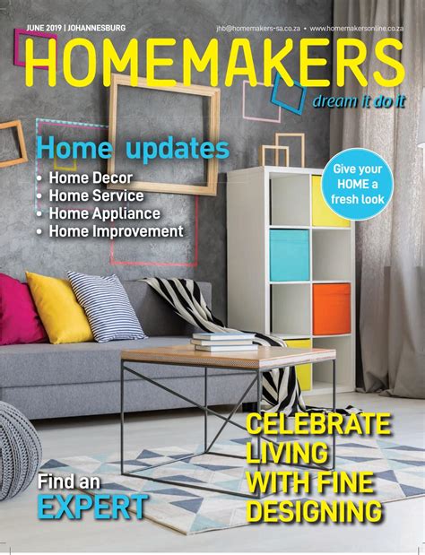 Home makers - Homemakers, Johannesburg. 2,979 likes · 7 talking about this. SA's largest direct-response home improvement, home services, home decor, appliances & lifestyle print and digital magazine. Connecting &...